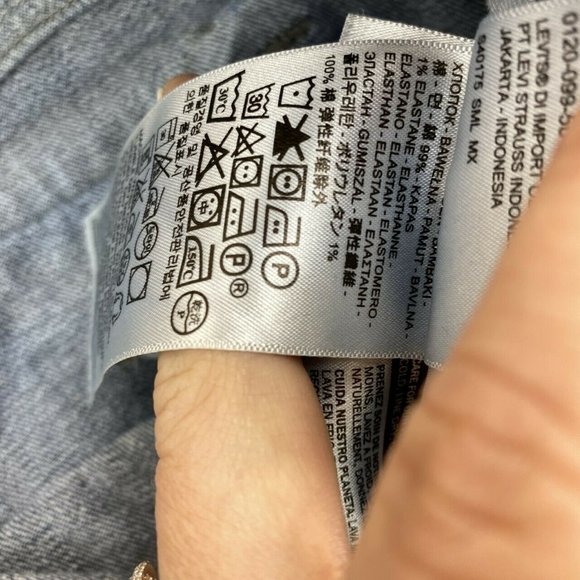 Levi's 515 Boot Cut Jeans Size 16S Short Stretch - Picture 5 of 7